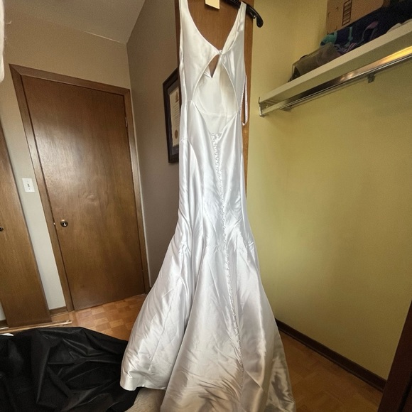 Madison James wedding Dress Mj565 Style - Picture 3 of 7